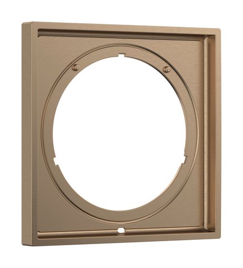 Hansgrohe-HG-Verlaengerungsrosette-eckig-5-mm-Brushed-Bronze-13612140 gallery number 1